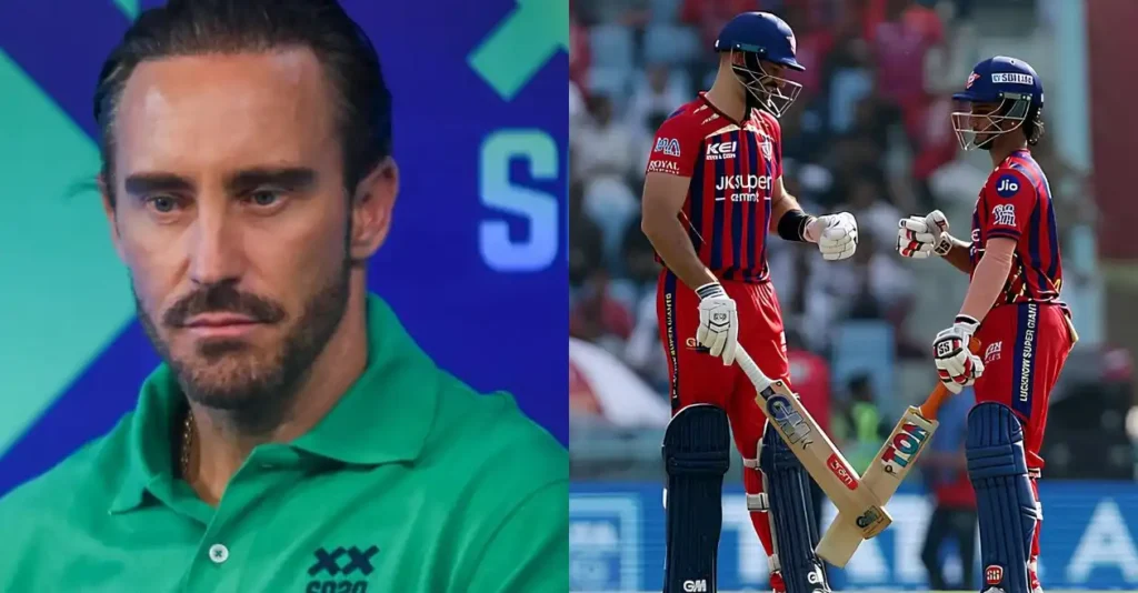 Faf du Plessis slams LSG for promoting Ayush Badoni over Aiden Markram as opener in IPL 2026 clash against PBKS