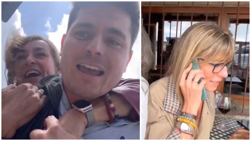 Far-right agitator harasses Spain PM's wife in Madrid café