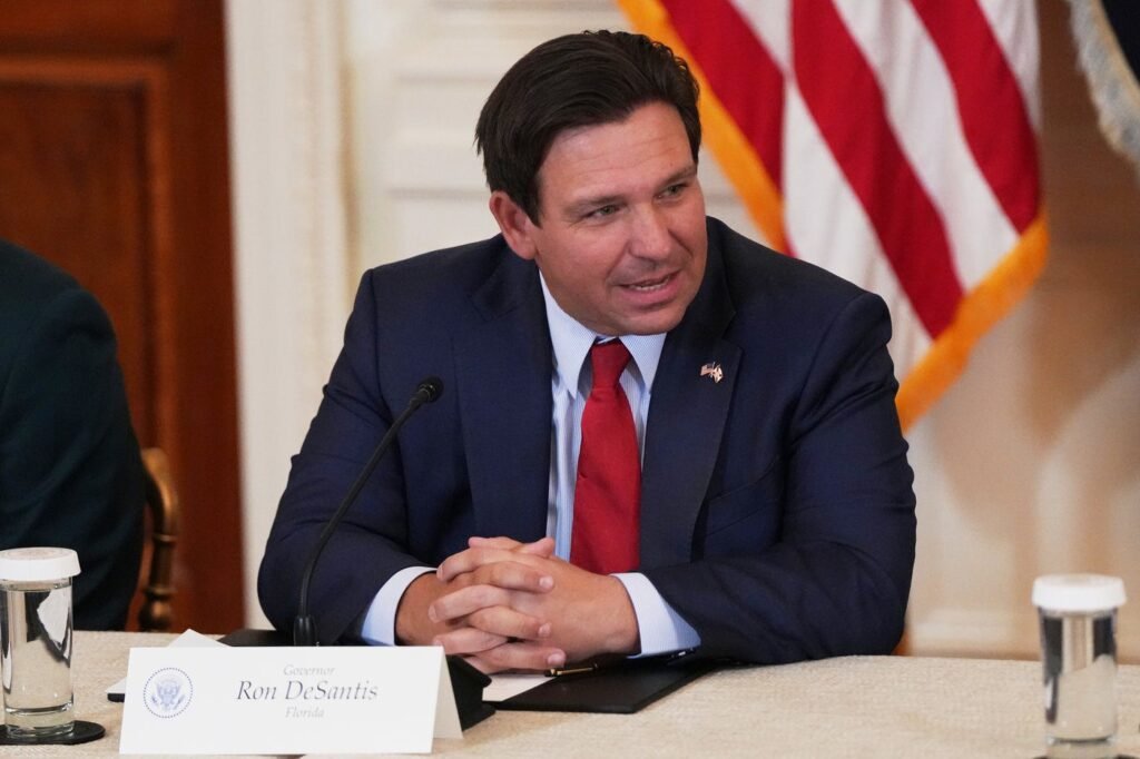 Florida's redistricting fight puts Ron DeSantis back in the Republican spotlight