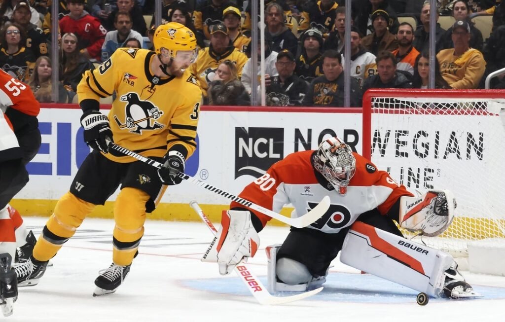 Flyers turn to G Dan Vladar in bid to finish off Penguins