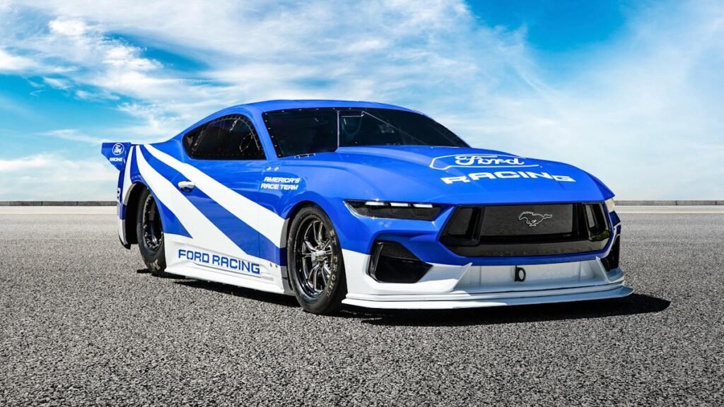Ford's Mustang Cobra Jet sets a new EV quarter mile record at 6.87 seconds