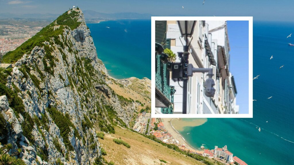 Gibraltar installs CCTV network ahead of removal of hard border