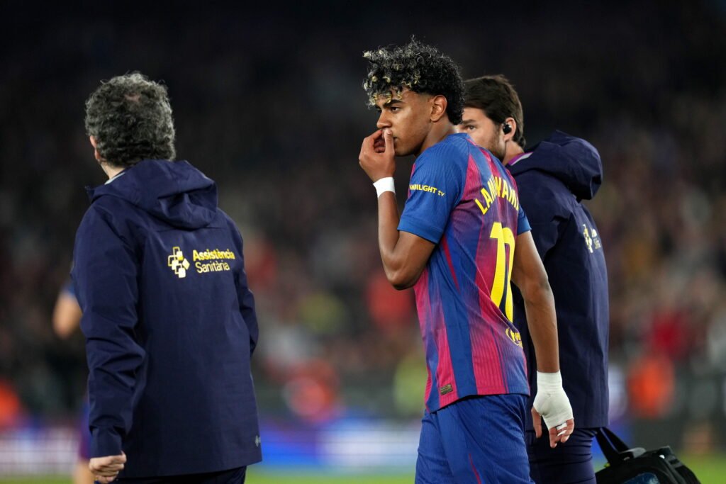 Hamstring injury to Lamine Yamal confirmed - Barcelona star to miss remainder of the season