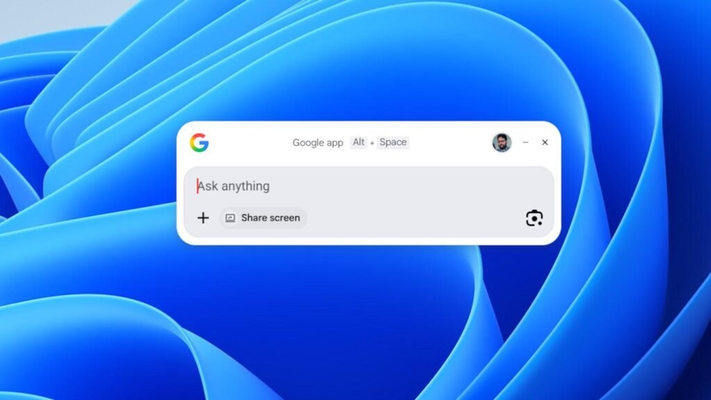 He instalado la nueva app de Google para Windows y ha cambiado completamente la manera en la que uso el PC