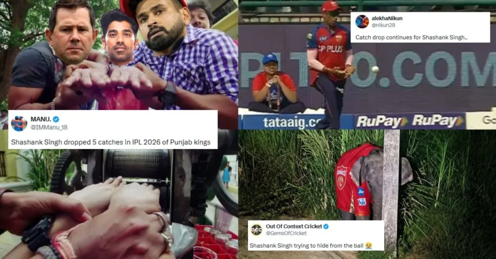 IPL 2026: Fans flood social media with memes after Shashank Singh puts down KL Rahul on 12 in DC vs PBKS encounter