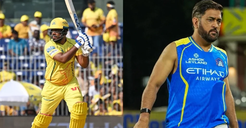 IPL 2026: Sanju Samson surpasses MS Dhoni to set new record during CSK vs GT clash
