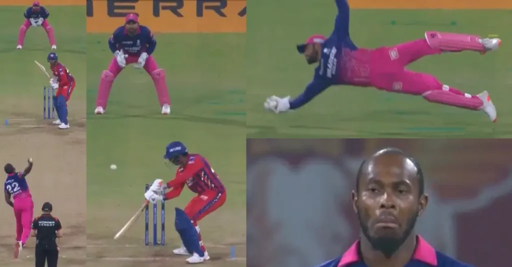 IPL 2026 [WATCH]: Dhruv Jurel pulls off a gravity-defying diving stunner to dismiss Mayank Yadav in LSG vs RR clash