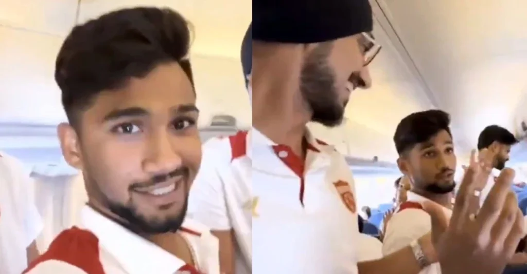 IPL 2026 [WATCH]: Musheer Khan amusingly mimics Shreyas Iyer on the plane to Mullanpur ahead of PBKS vs LSG encounter
