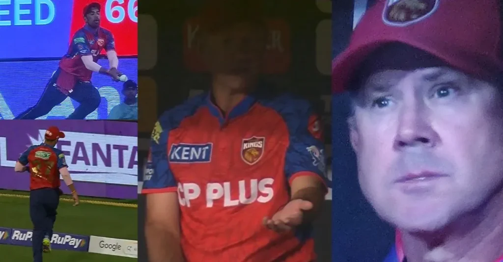 IPL 2026 [WATCH]: Ricky Ponting left frustrated by Shashank Singh’s clumsy efforts on the field during PBKS vs LSG encounter