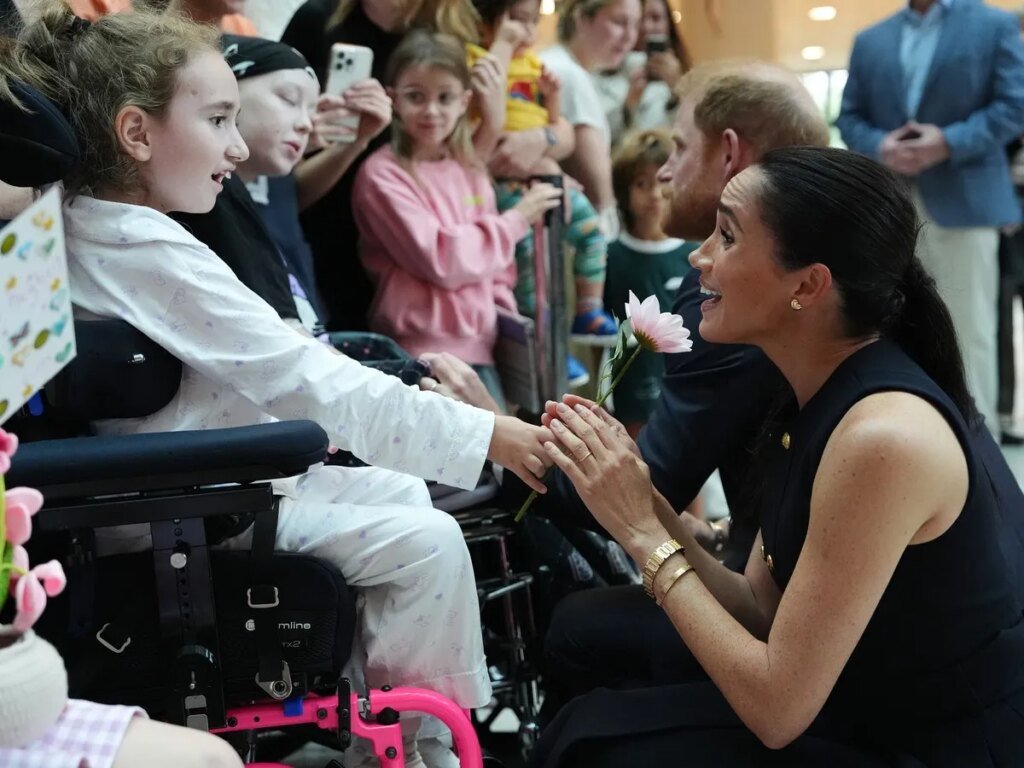It's 'Meg' now, Duchess of Sussex tells reporters in Australia