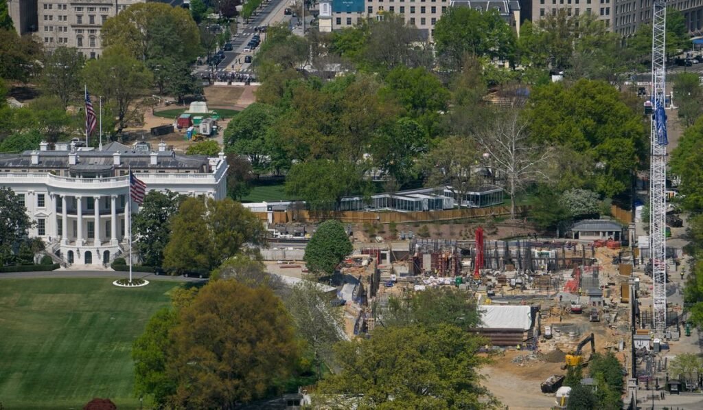 Judge who halted White House ballroom construction allows national security work to proceed at site