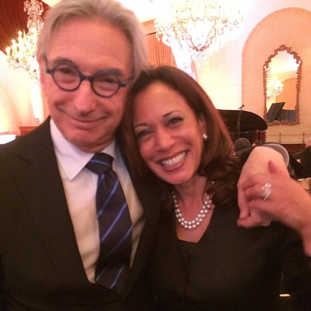 Kamala Harris Pays Moving Tribute To Conductor Michael Tilson Thomas