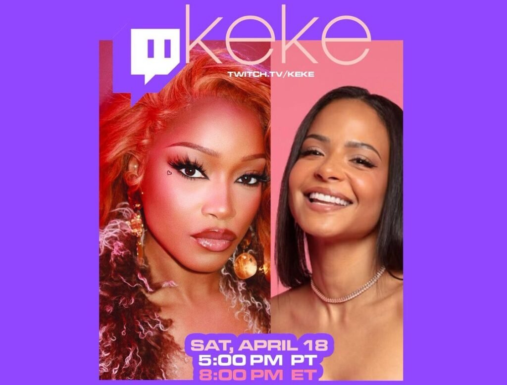 Keke Palmer Announces Tonight’s Live Stream With Mystery Female Companion