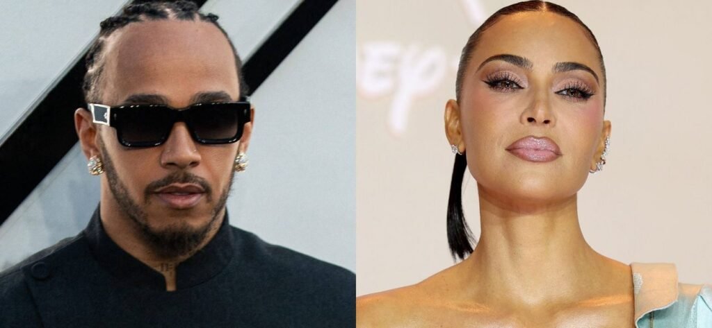 Kim Kardashian Shares Coachella Snap Featuring Lewis Hamilton