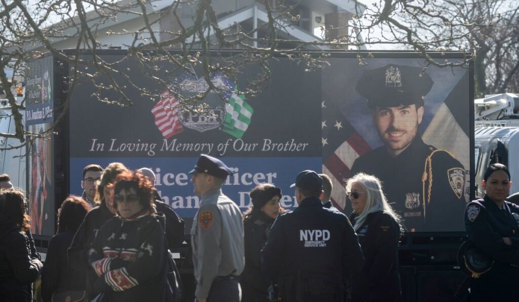 Man convicted in 2024 killing of NYPD officer sentenced to 115 years to life in prison