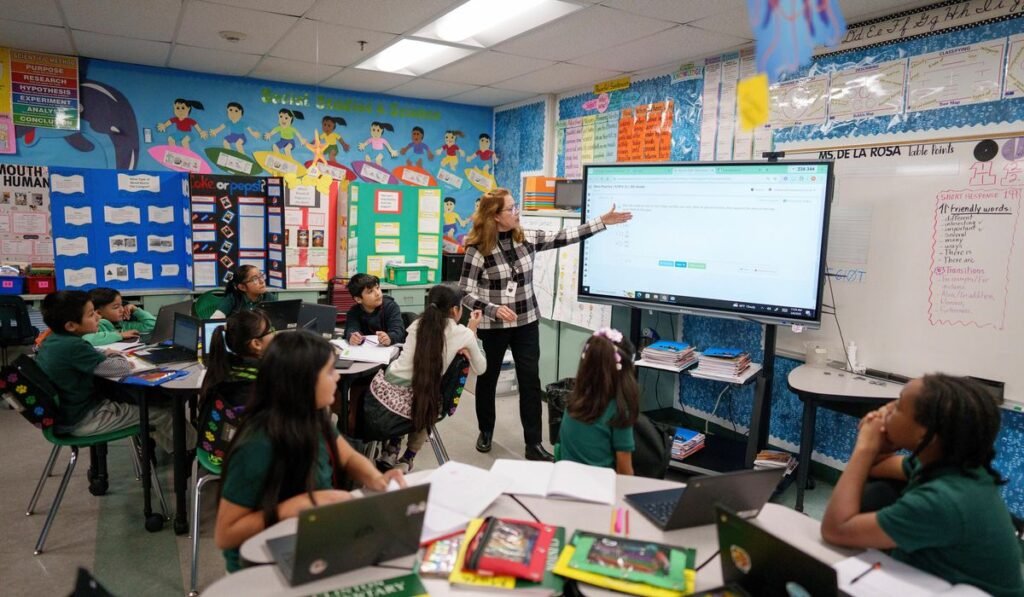 NEA finds the average public school teacher salary rose to $74,500