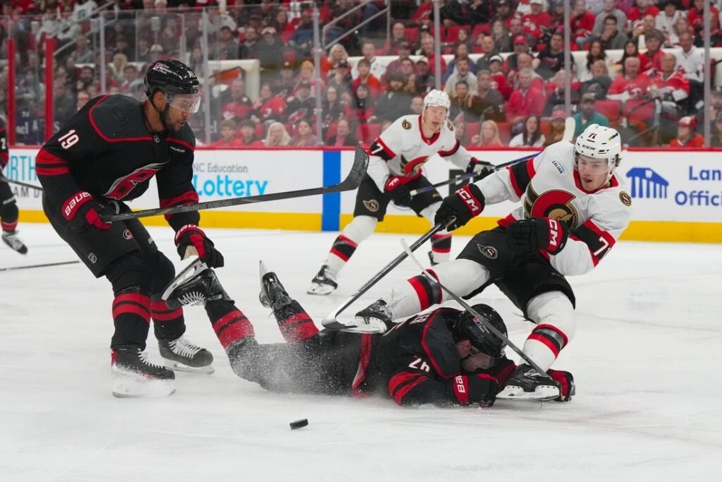 NHL hearing with Senators F Ridly Greig set for May 4