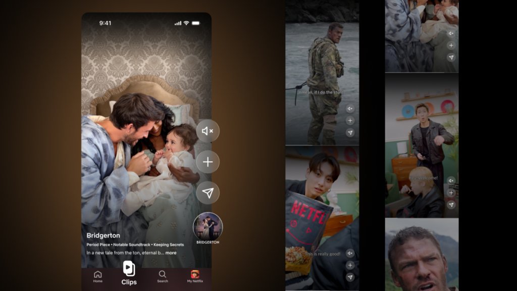 Netflix wants you to watch 'Clips,' its TikTok-like vertical video feed