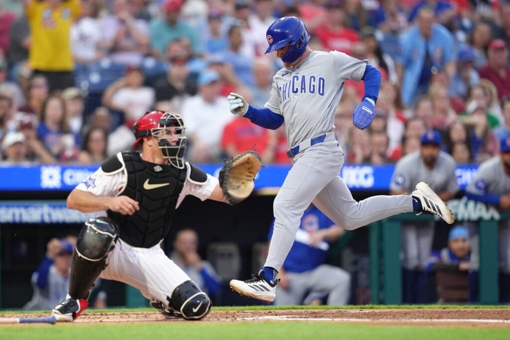 Nico Hoerner drives in 5 as Cubs blitz Phillies to win series Nico Hoerner drives in 5 as Cubs blitz Phillies to win series