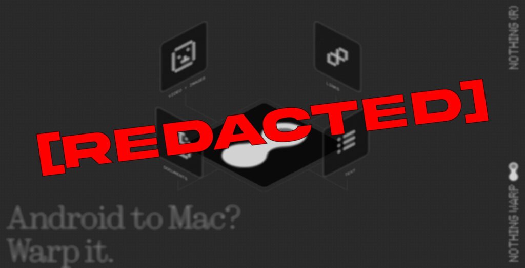 Nothing pulled Warp file transfer hours after release