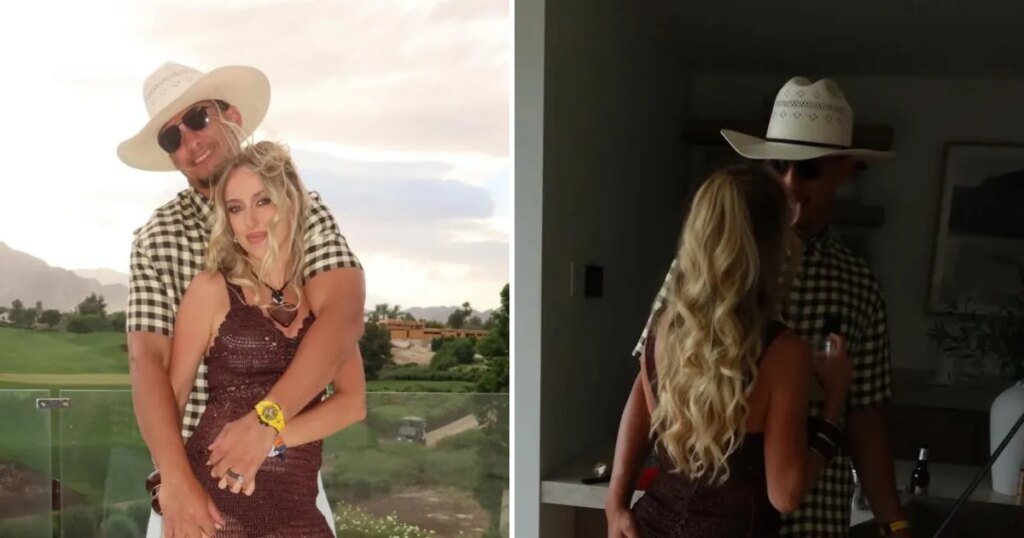 Patrick Mahomes Grabs Brittany's Butt at 2026 Stagecoach