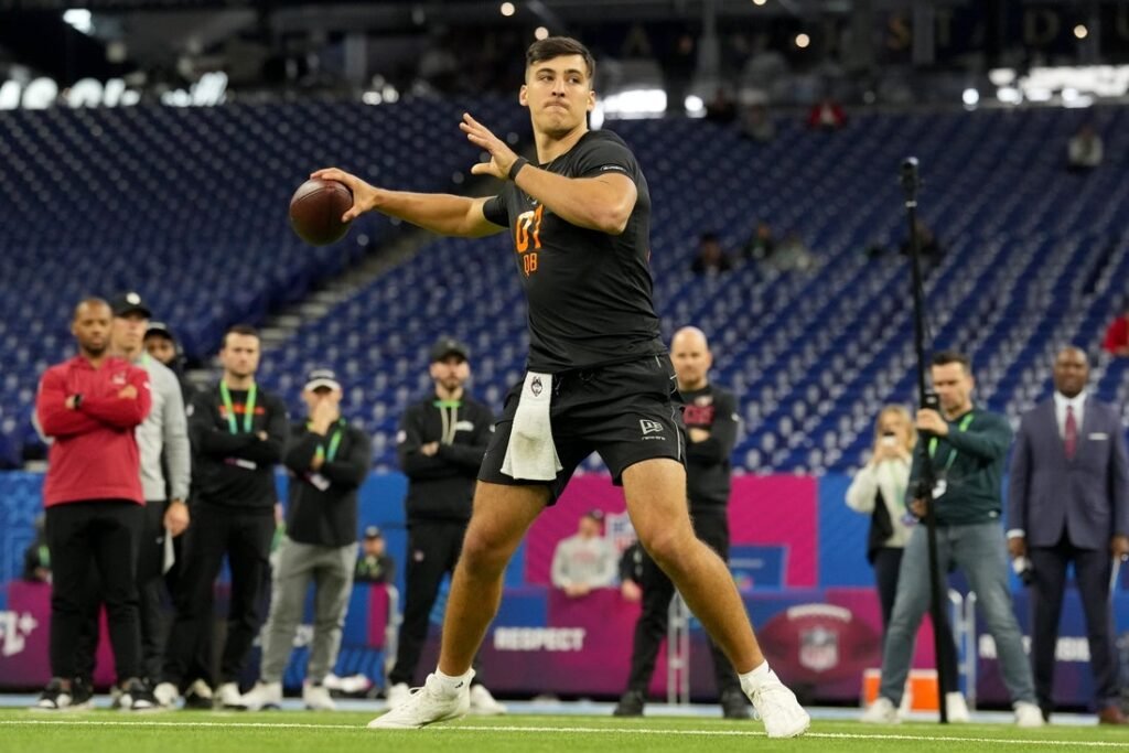 Ravens sign QBs Diego Pavia, Joe Fagnano to 3-year deals