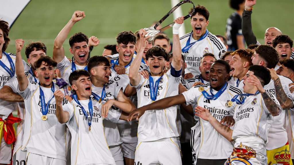 Real Madrid academy triumphs with UEFA Youth League title