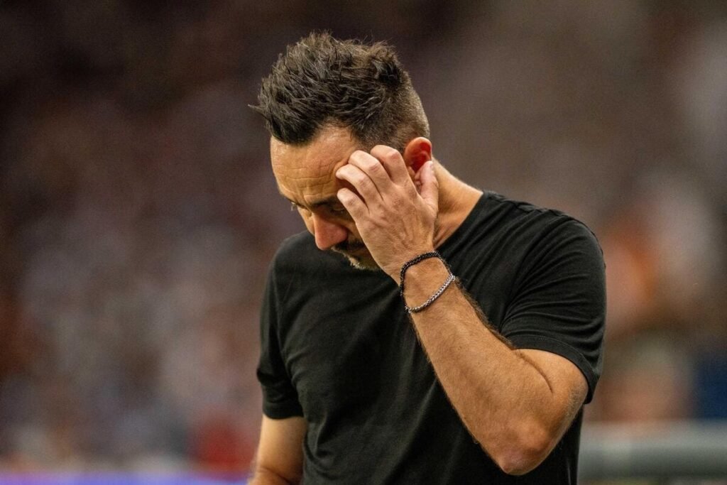 Roberto De Zerbi insists 'mentality is the most important part' after Spurs draw with Brighton