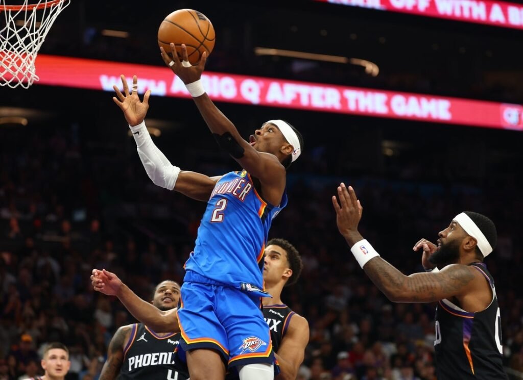 Shai Gilgeous-Alexander, Thunder finish sweep of Suns
