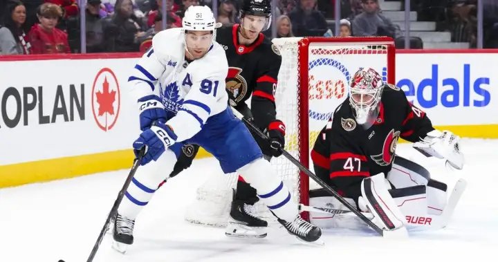 Short-handed Senators do enough to beat Leafs Short-handed Senators do enough to beat Leafs