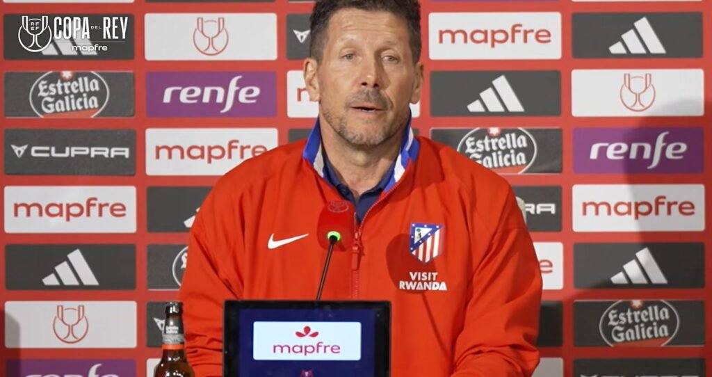 Simeone confirms return of key player for Atletico in Copa final