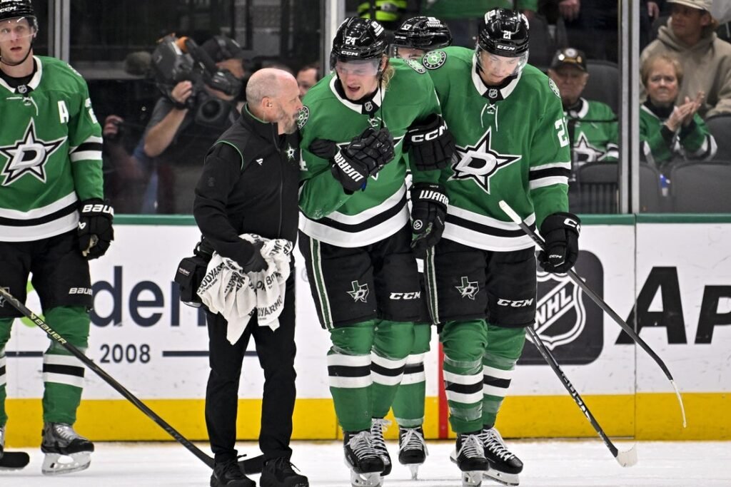 Stars coach: Roope Hintz out of Games 1, 2 vs. Wild