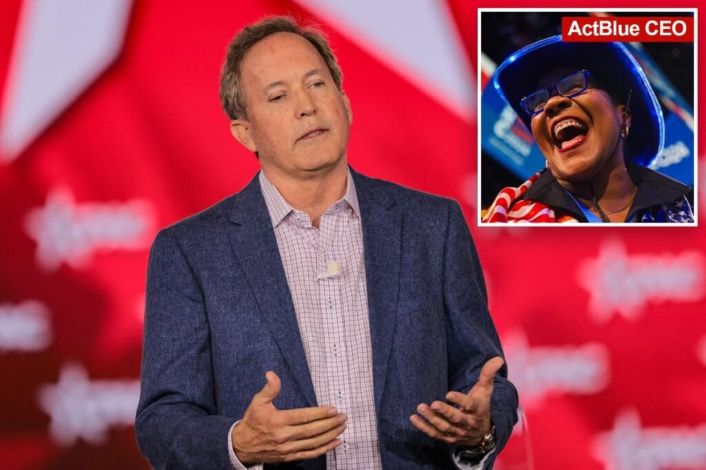 Texas Attorney General Ken Paxton Files Lawsuit Against ActBlue Over Alleged Donor Fraud