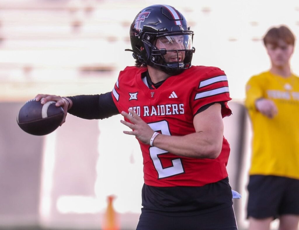 Texas Tech QB Brendan Sorsby enters gambling addiction program