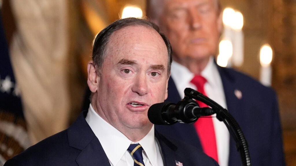 The Pentagon says Navy Secretary John Phelan is leaving : NPR