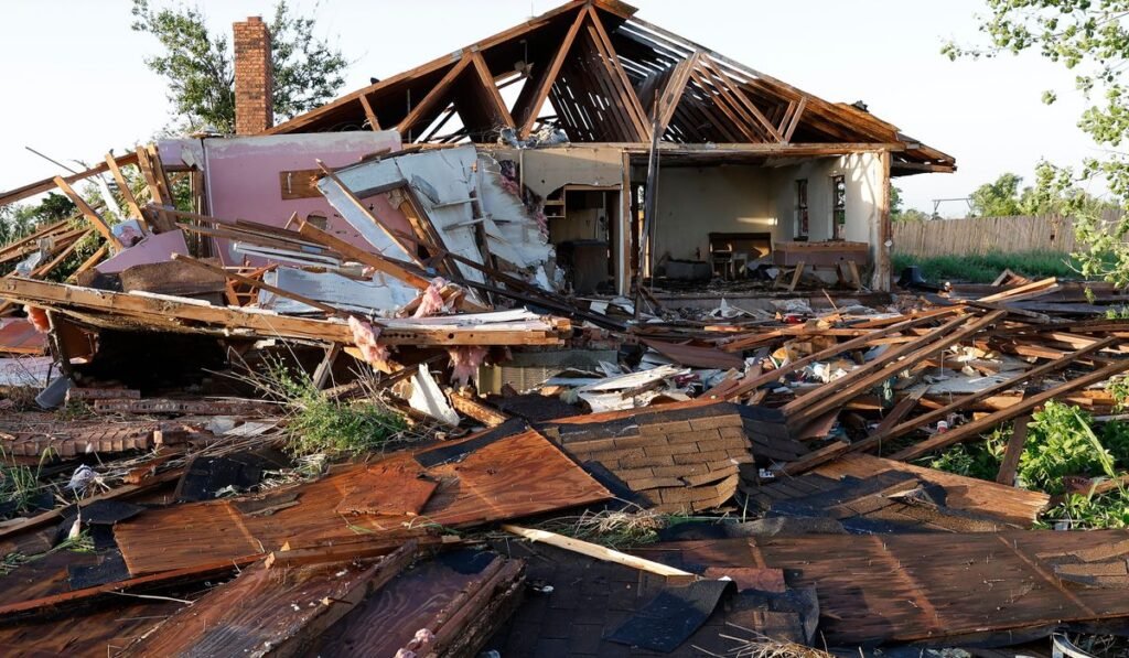 Tornadoes tear through Oklahoma, injuring at least 10; Vance Air Force Base shut down