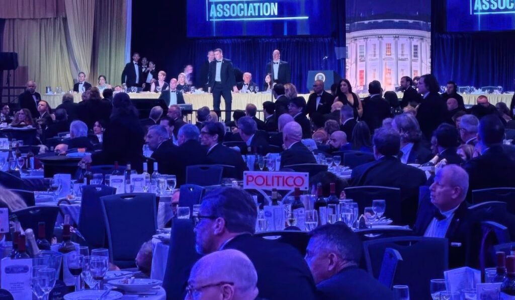 Trump ready for round two after gunshots force dinner cancellation