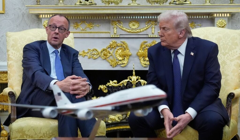 Trump says that he’s is weighing reducing American troop presence in Germany after Iran feud