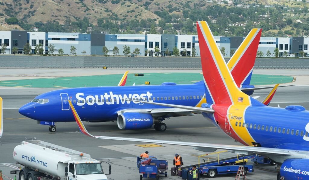 Two Southwest Airlines planes came dangerously close in Nashville and had to take evasive action