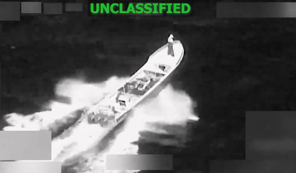 U.S. strike hits alleged drug boat, killing 3 and bringing death toll up to at least 181