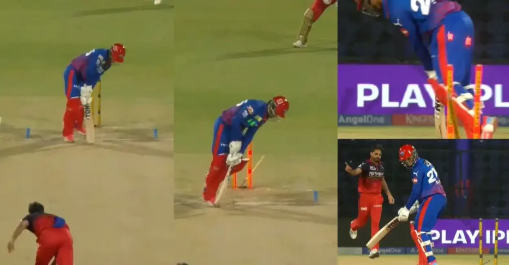 WATCH: Bhuvneshwar Kumar cleans up Sahil Parakh with a toe-crushing yorker in DC vs RCB IPL 2026 clash