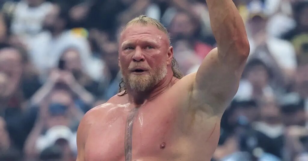 WWE's Brock Lesnar Retires, Leaves Boots at WrestleMania