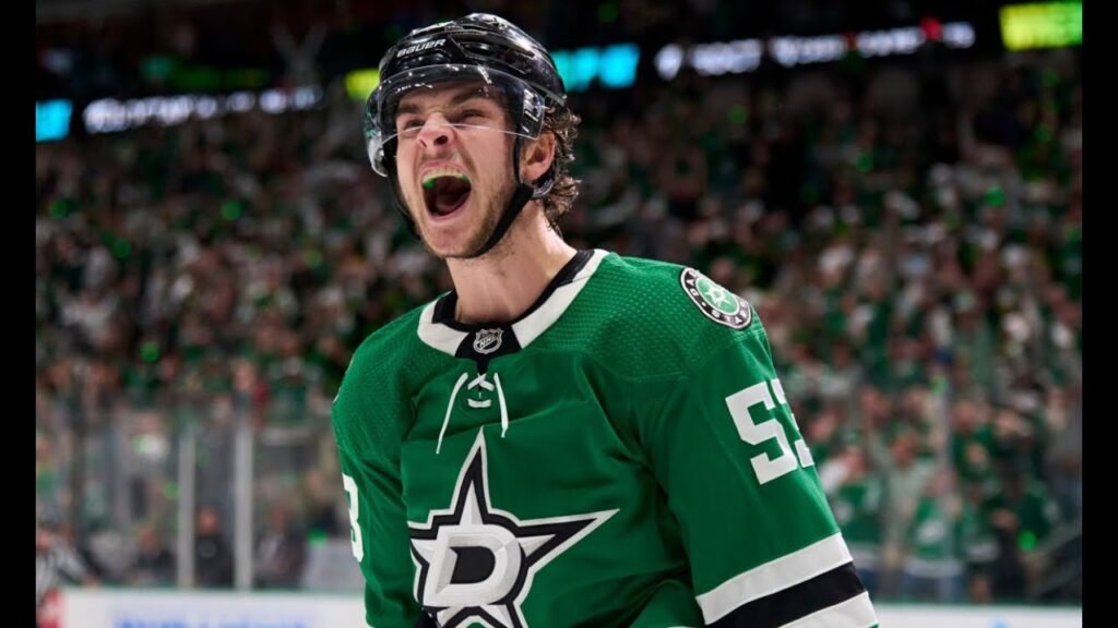 Wyatt Johnston scores second NHL playoff overtime goal