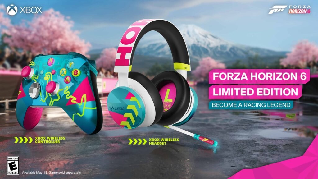Xbox reveals new Forza Horizon 6-themed controller, headset
