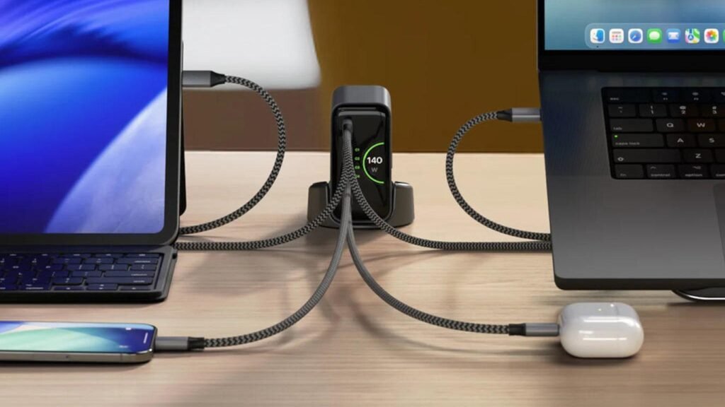 el nuevo modelo de Satechi es capaz de cargar todos los dispositivos de la familia