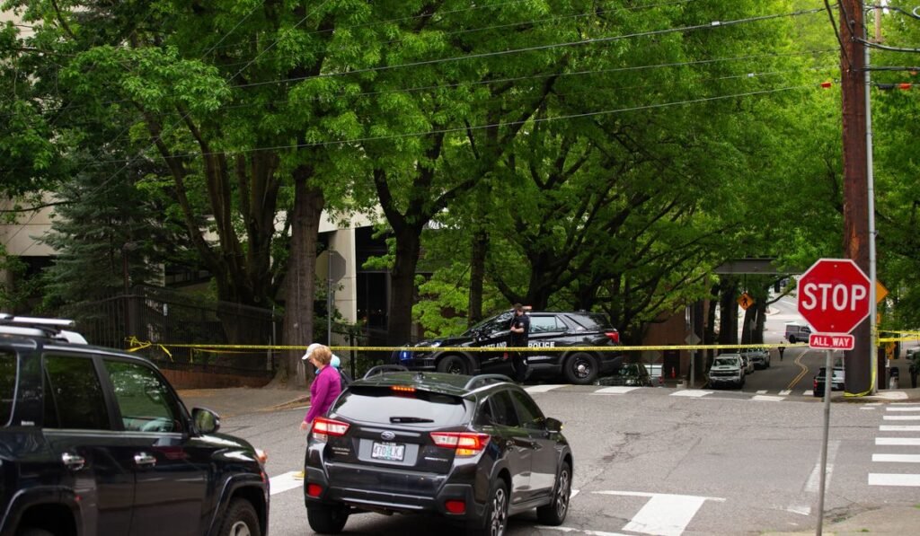 1 person dead after vehicle crashes into an Oregon health club, police say