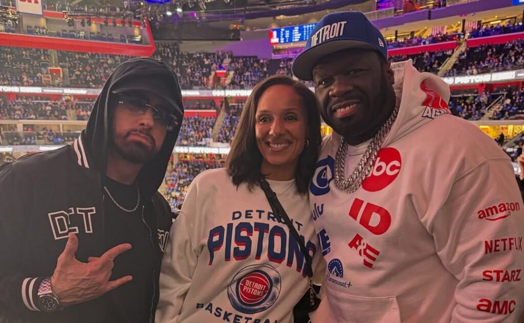 50 Cent and Detroit Mayor Mary Sheffield Link Up in a High-Profile Meeting