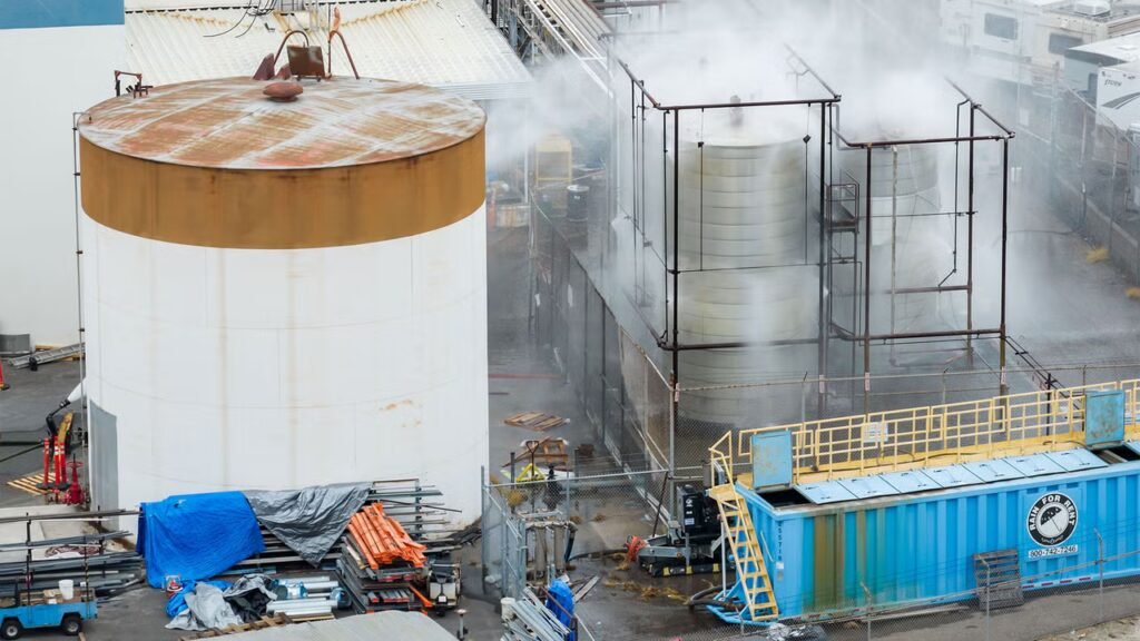50,000 California residents are waiting to see if officials can keep this chemical tank from exploding 50,000 California residents are waiting to see if officials can keep this chemical tank from exploding