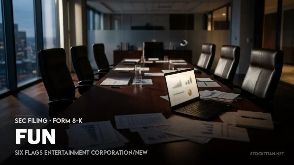 [8-K] Six Flags Entertainment Corporation/NEW Reports Evento material – Celebrity Land