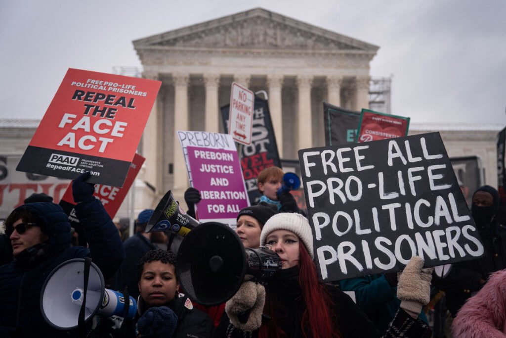 Abortion clinic protesters eligible for payouts from new Trump ‘anti-weaponization’ fund